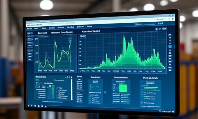 MRO supply chain inventory forecasting with predictive analytics dashboard